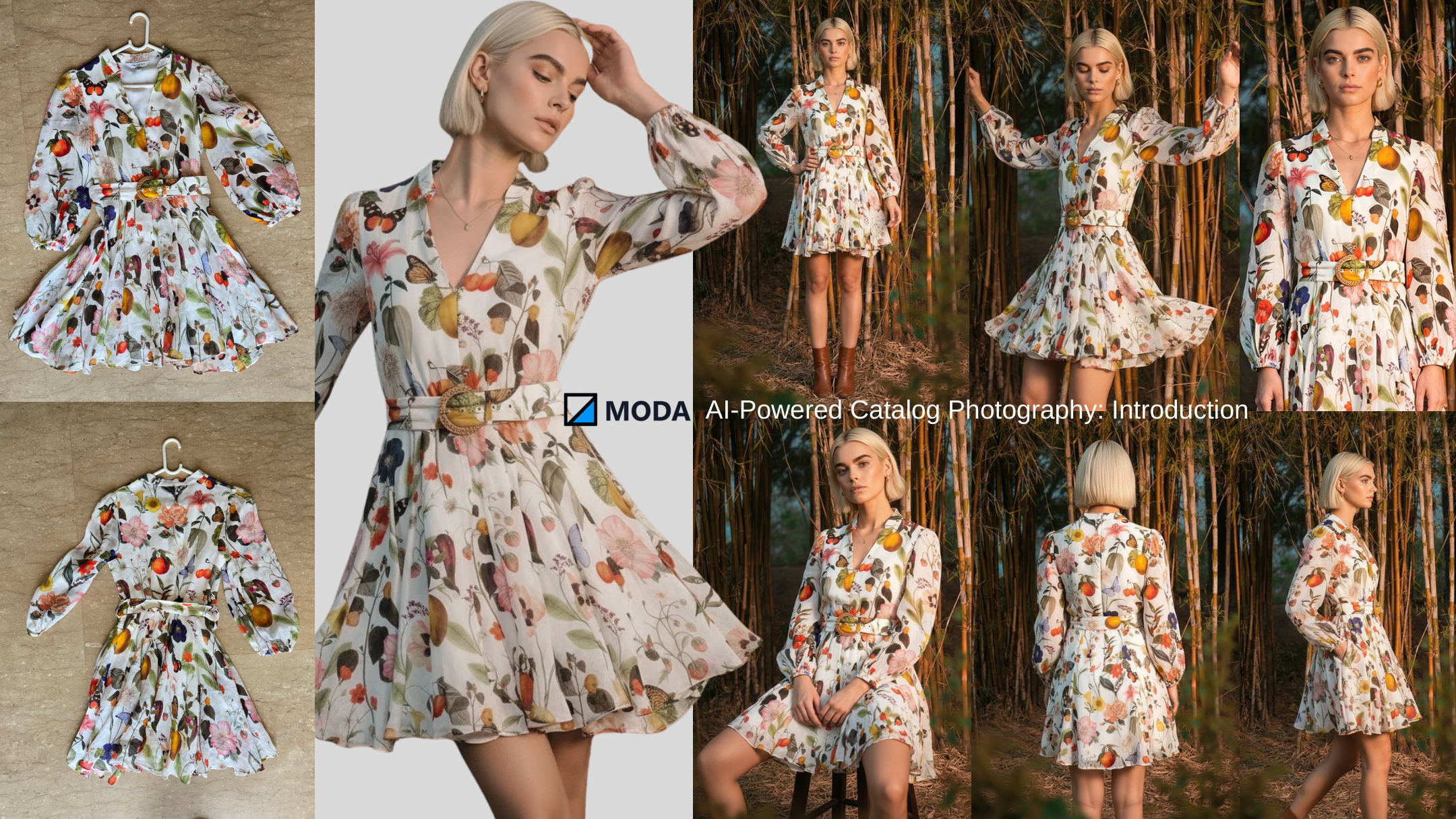 Moda AI on Shopify — AI-powered catalog photography app for multi-angle product images